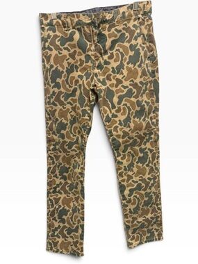 California Republic Camo Cargo Pants 29x30 98% Cotton Utility Trousers Y2K